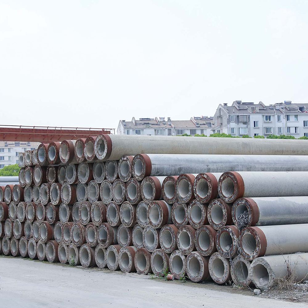 Vorgespannte Rohrpfähle aus hochfestem Beton