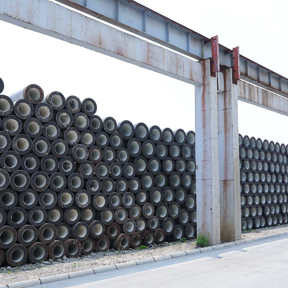 Vorgespannte Rohrpfähle aus hochfestem Beton